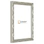 900-120 Ornament Fotolijst – Bladzilver - Smal profiel