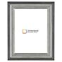 650-015 Design Fotolijst – Antraciet / Platina  – Klassiek Metaal