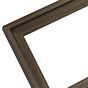 500-025 Baklijst 3D Wood - Warm Walnut - 4,3 cm diep