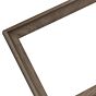 500-061 Baklijst Massief Mansonia Hout - 3,5cm diep