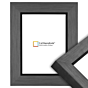650-040 Design Fotolijst – Hotel Chique - Zwart Antraciet