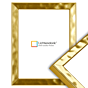 750-011 Fotolijst - Glossy Gold - Golvend profiel