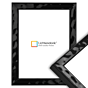 750-013 Fotolijst - Glossy Black - Golvend profiel
