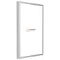125-004 Aluminium Wissellijst - Mat Zilver - Sion