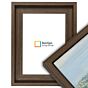 500-025 Baklijst 3D Wood - Warm Walnut - 4,3 cm diep