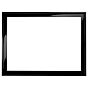 25040-022 Dibond Glossy Black - 4 cm hoog - Paneellijst 