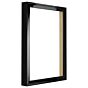 25040-022 Dibond Glossy Black - 4 cm hoog - Paneellijst 