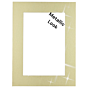9349 Passe-partout - Metalic goud met witte kern