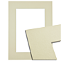 WT4729 Passe-partout - Bisque met witte kern