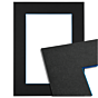 86413 Passe-partout - Zwart met blauwe kern